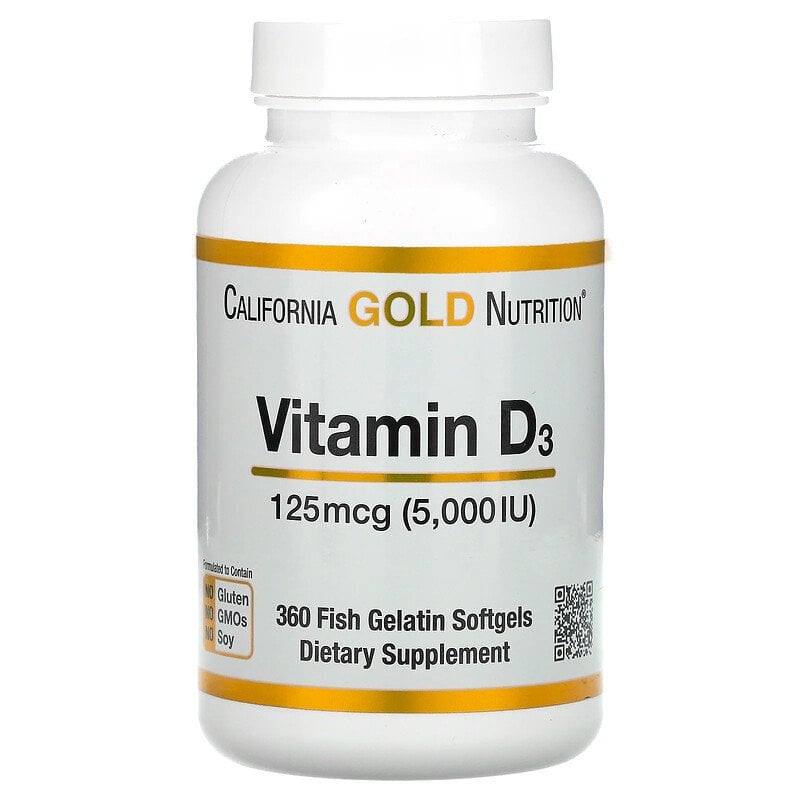 California Gold Nutrition فيتامين د3