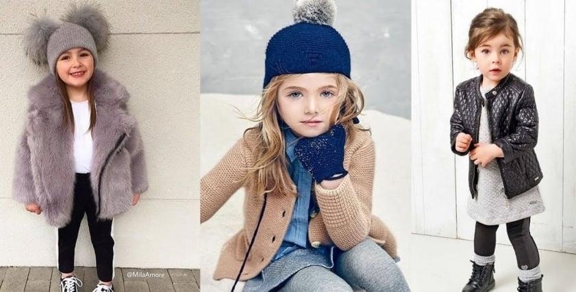 تشكيل من أفضل الملابس الشتوية للأطفال