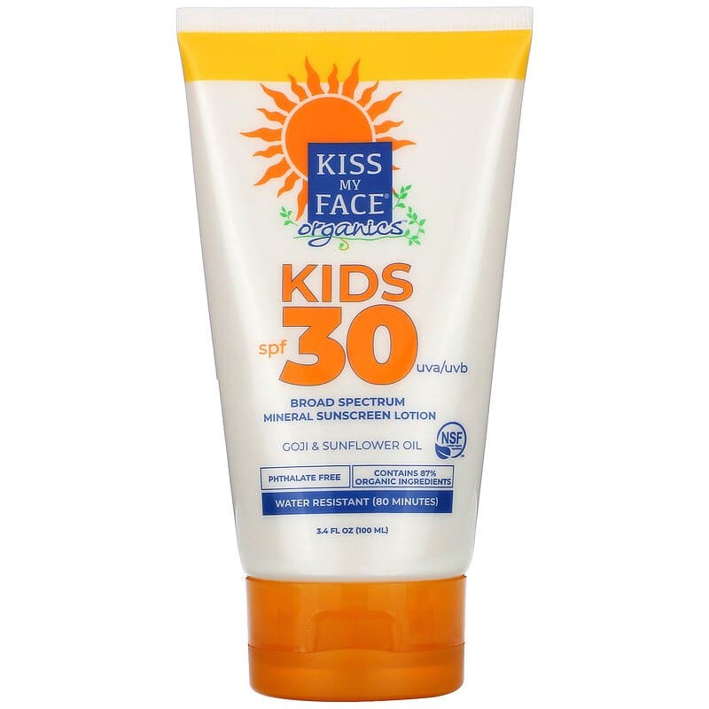 Kiss My Face لوشن واقي من الشمس للأطفال