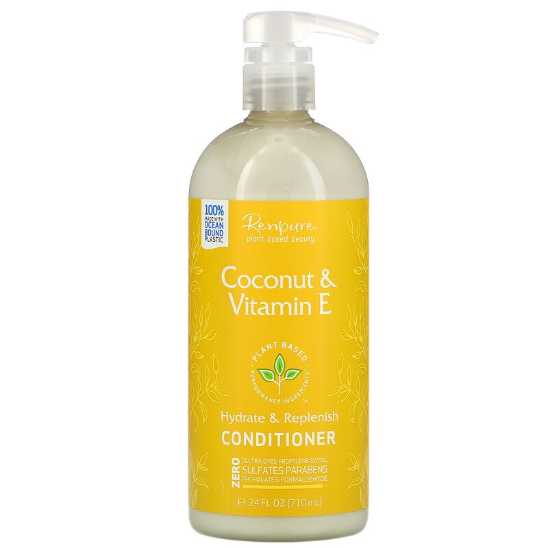 Renpure‏, Coconut & Vitamin E Conditioner, 24 fl oz (710 ml)